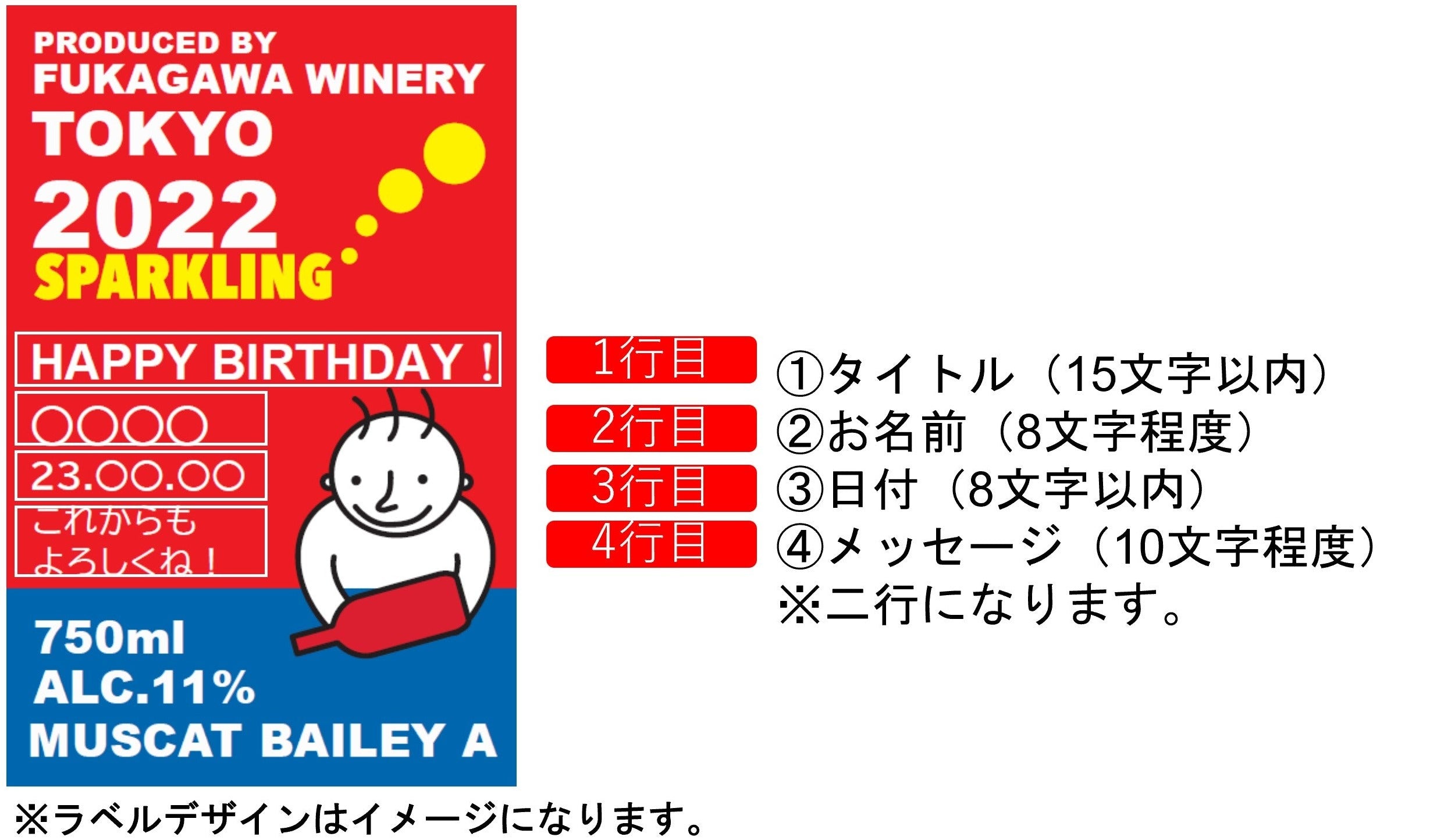 オリジナルラベル